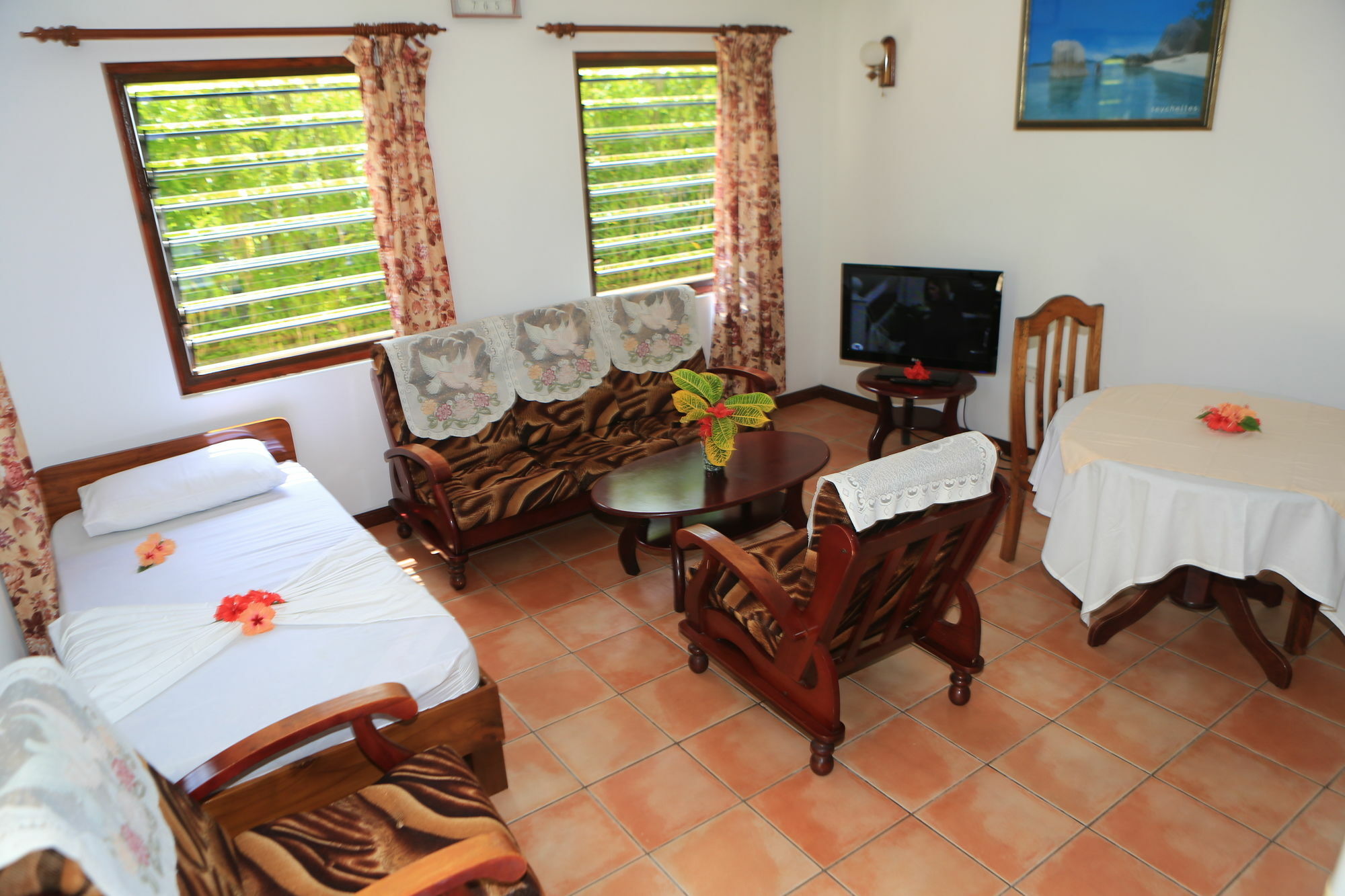 Chalet D Anse Reunion La Digue Eksteriør billede